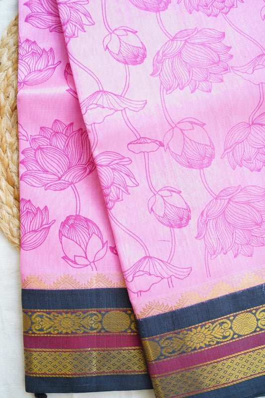 Kanchi Handloom Silk Cotton Saree PC14576