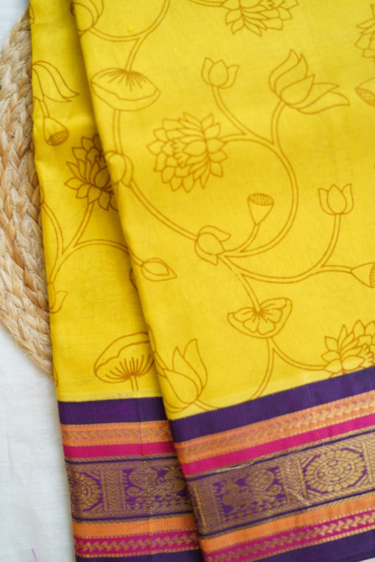 Kanchi Handloom Silk Cotton Saree PC14575