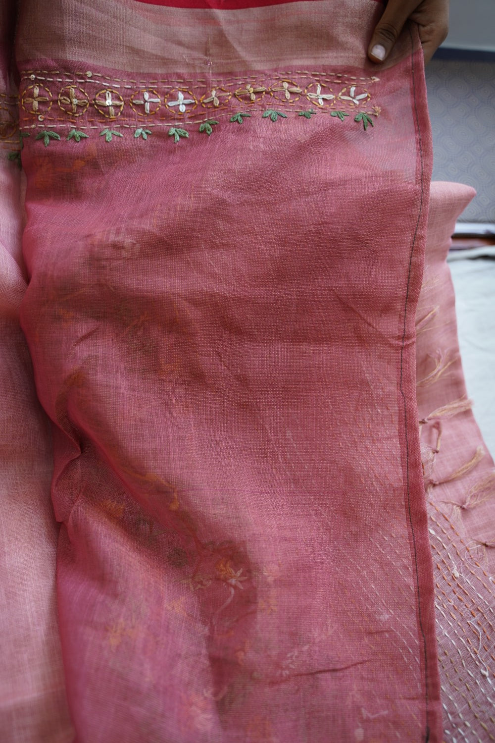 Linen Cotton Saree PC18205