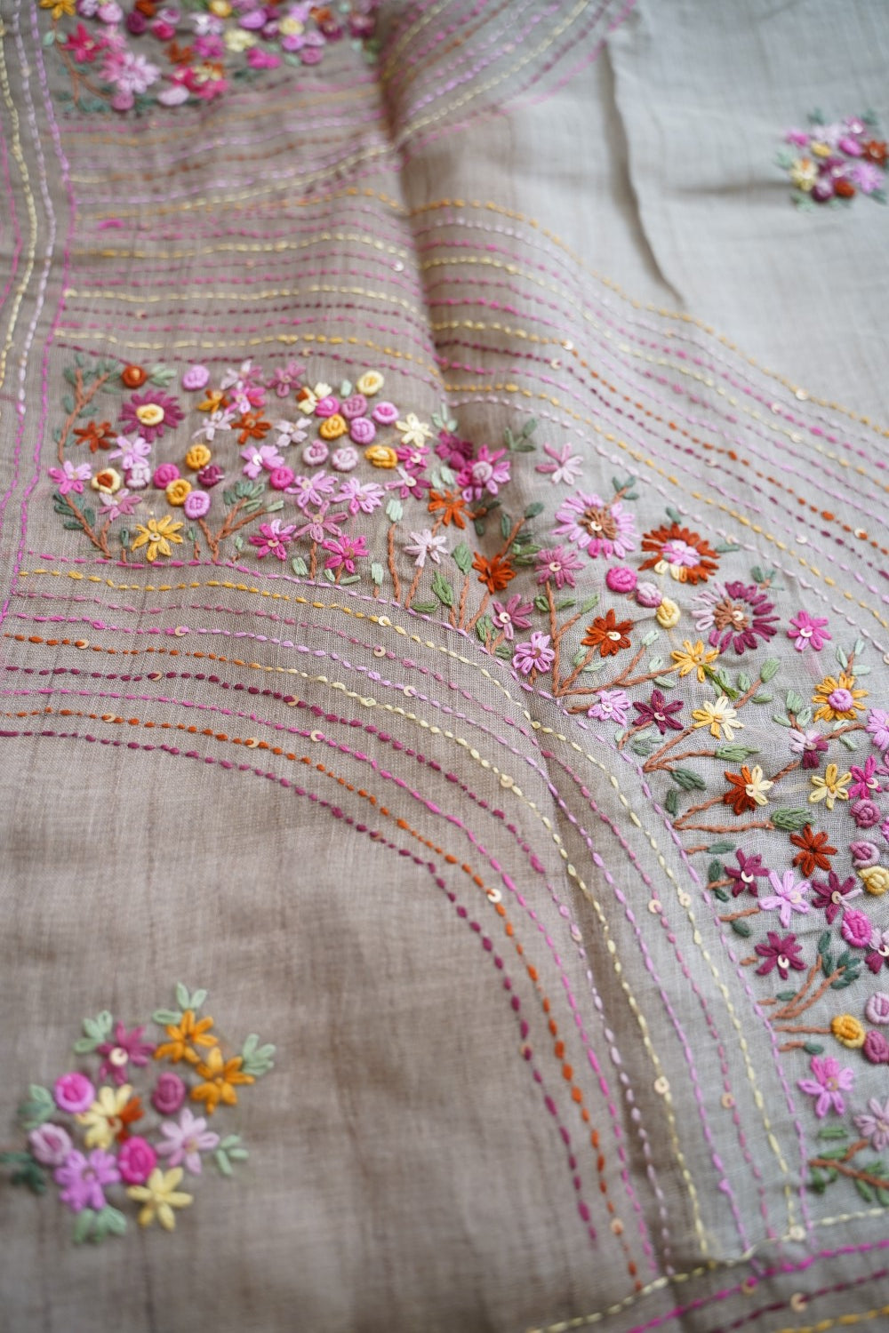 Linen Cotton Saree PC18204