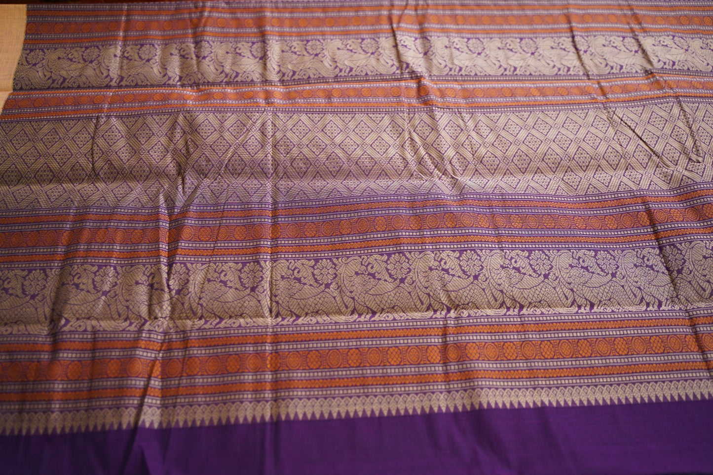 Kanchi handloom Cotton Saree PC17297