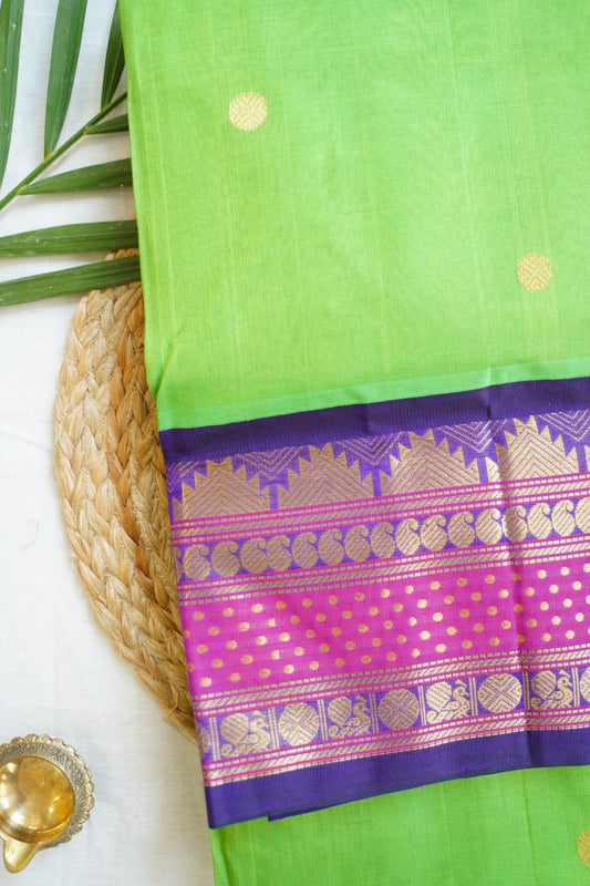 Kanchi Handloom Silk Cotton Saree PC14553