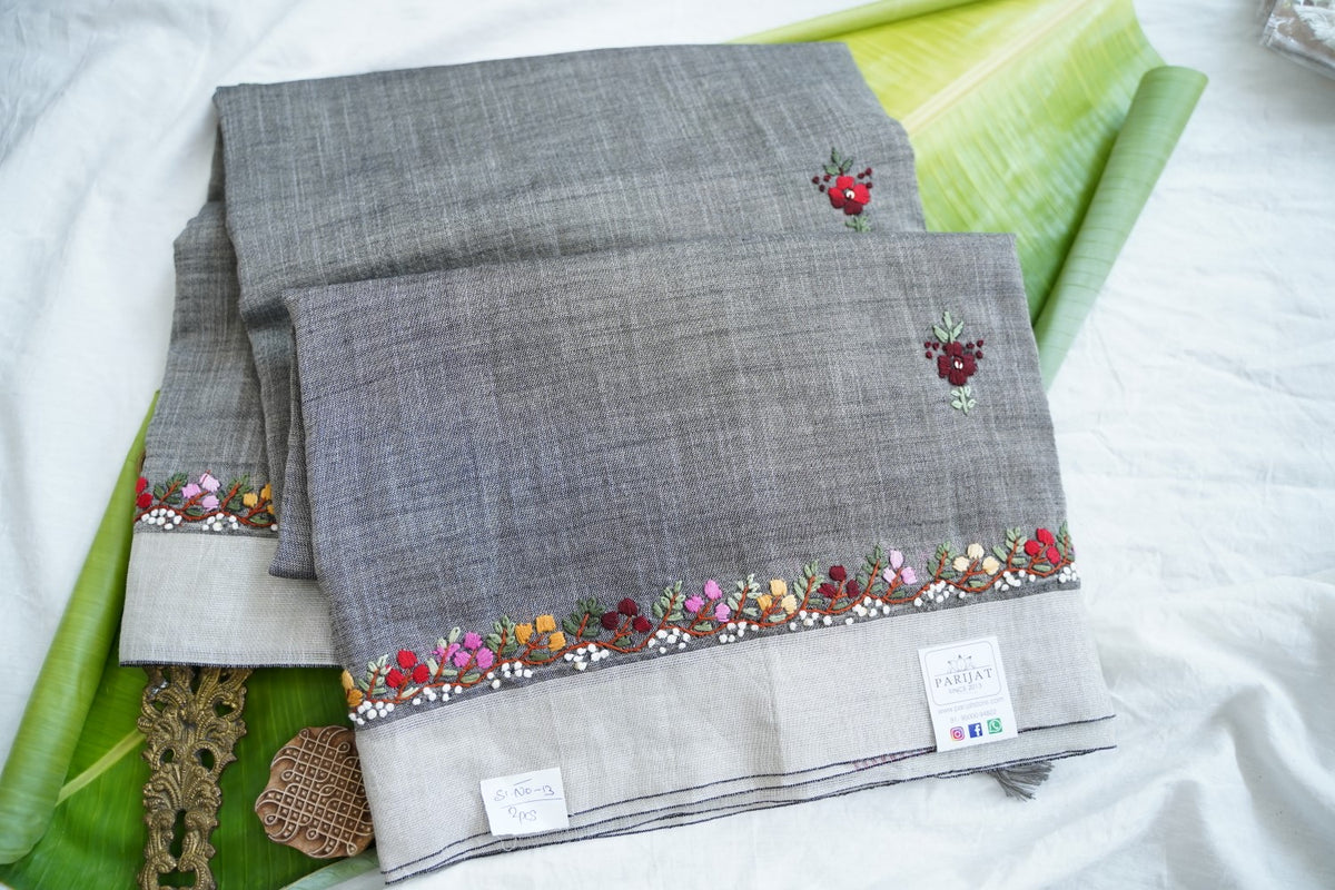 Linen Cotton Saree PC18206