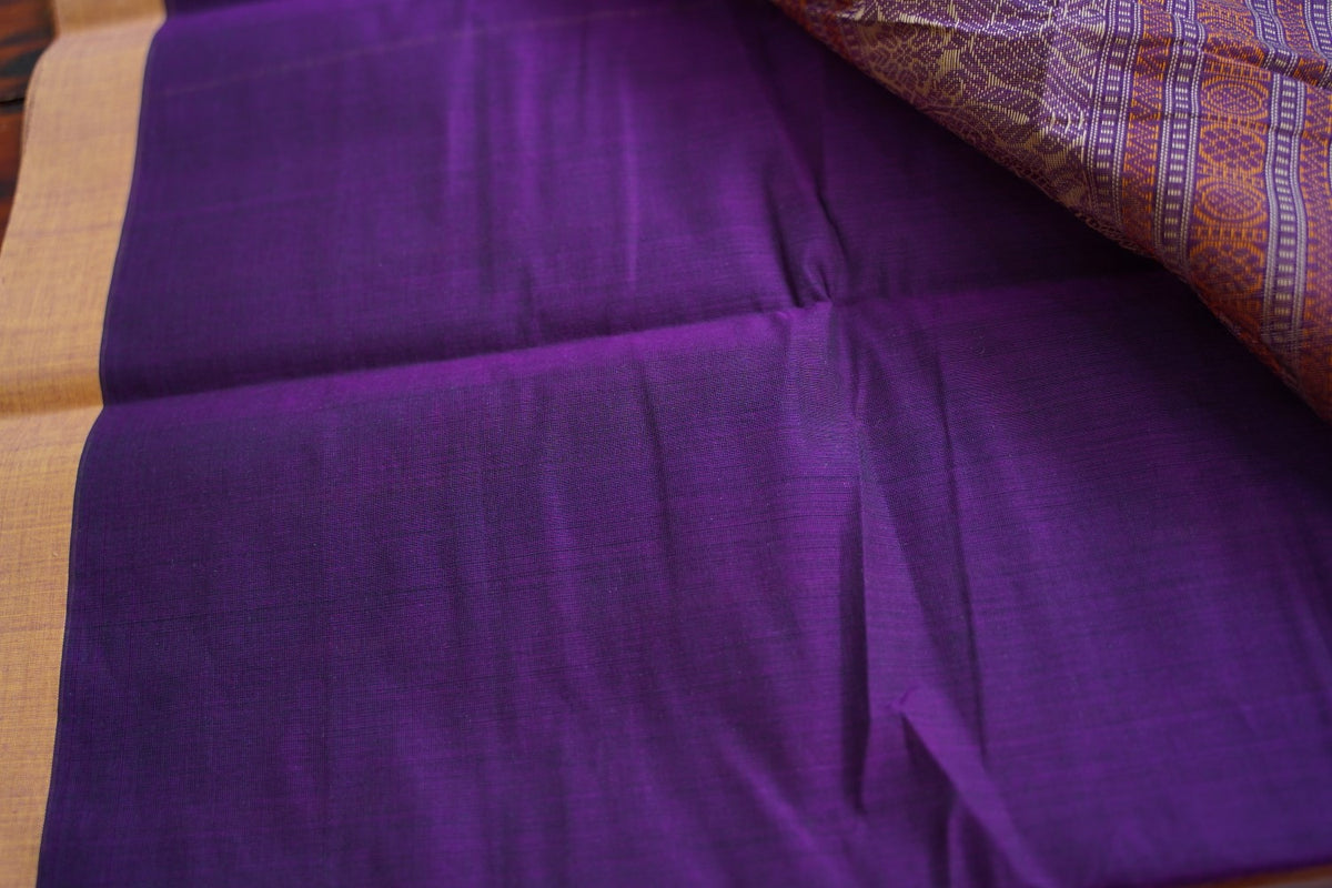 Kanchi handloom Cotton Saree PC17297