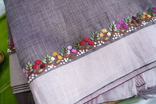 Linen Cotton Saree PC18208