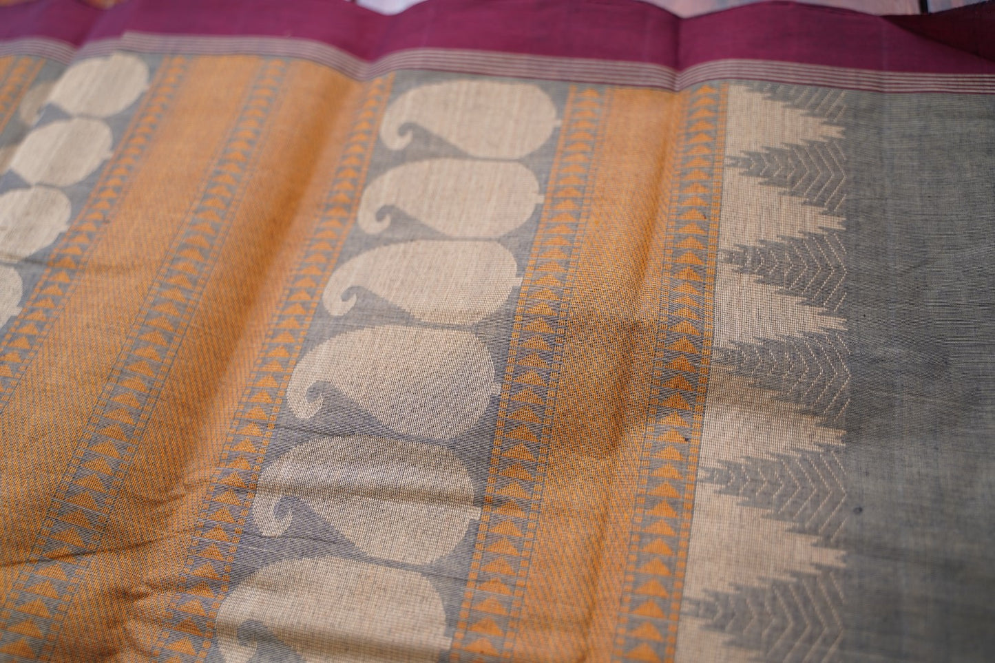Kanchi handloom Cotton Saree PC17310