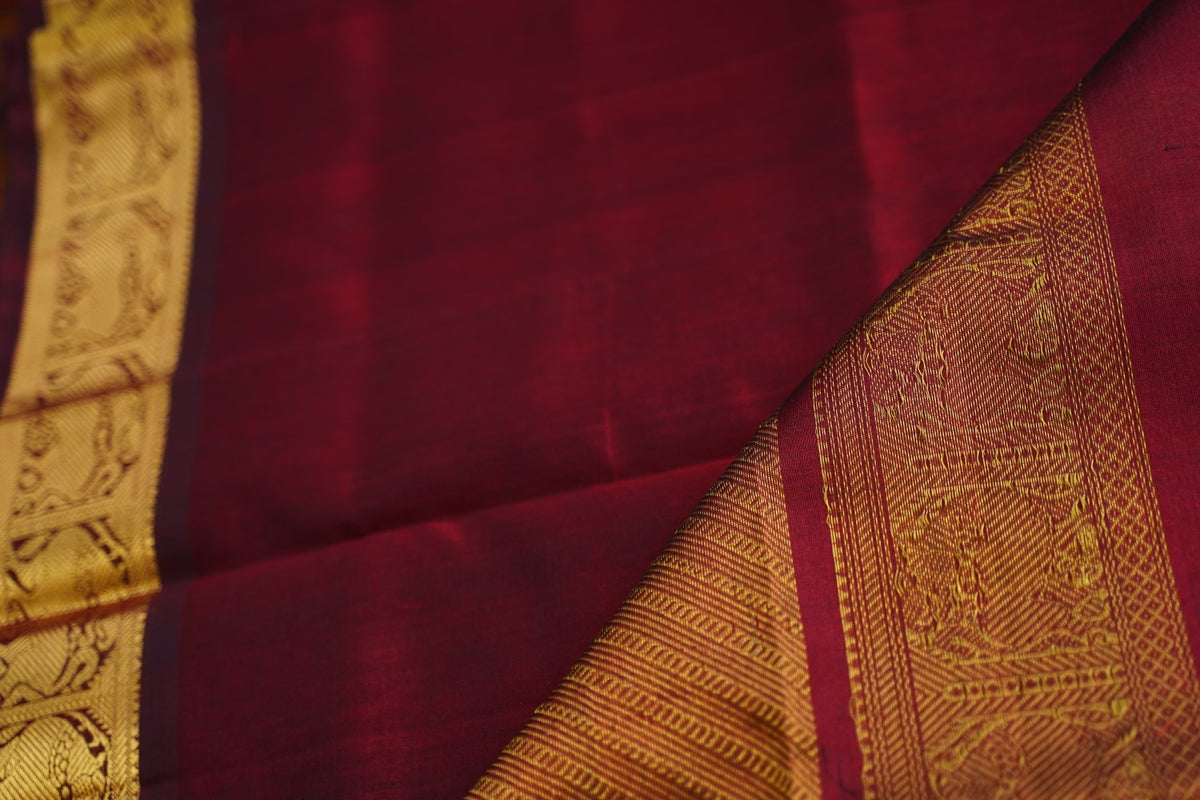 Kanchi Silk Cotton Saree PC18219