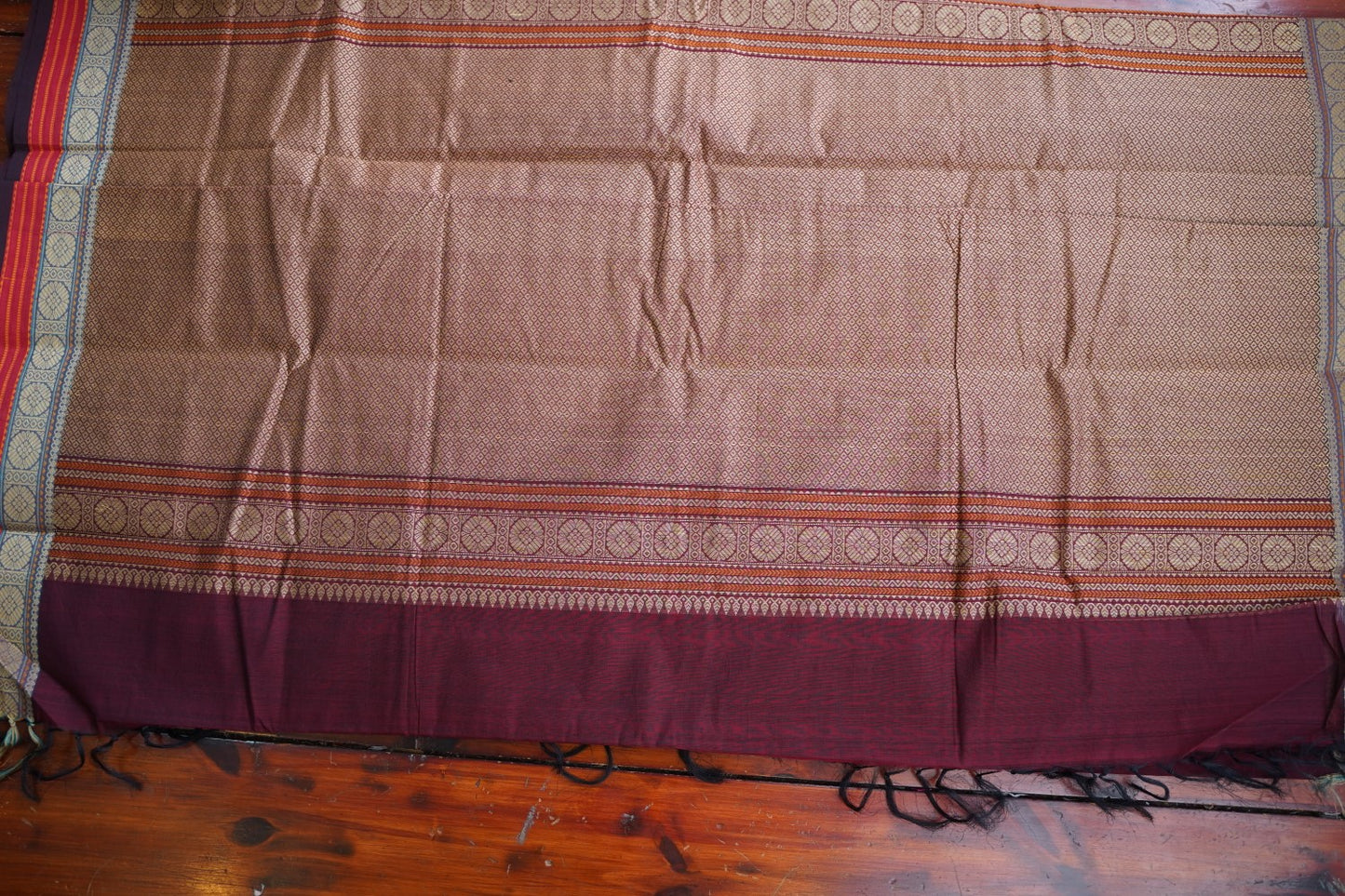 Kanchi handloom Cotton Saree PC17303