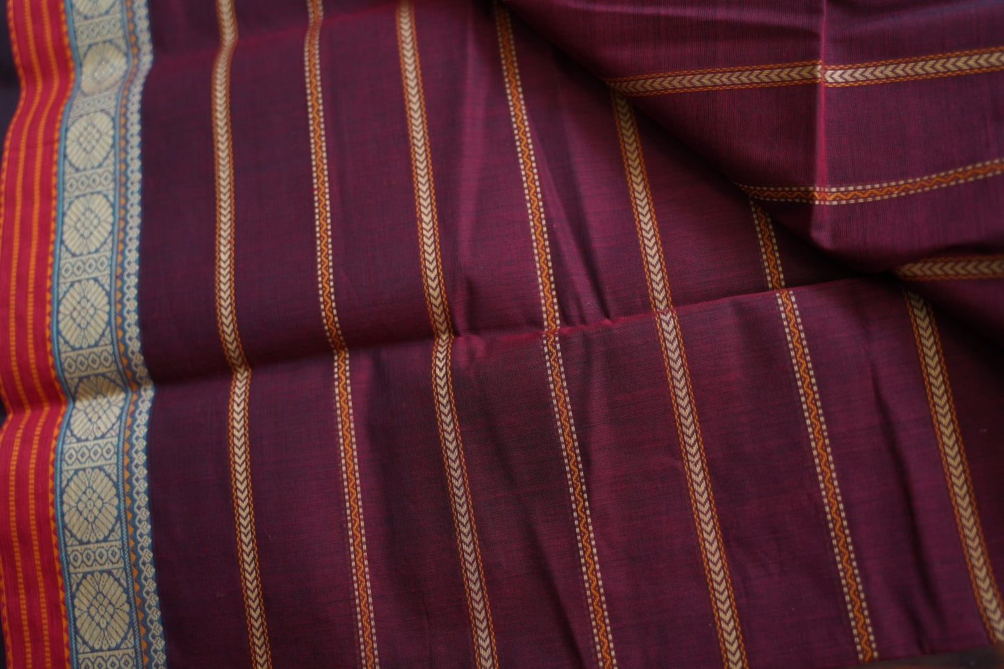 Kanchi handloom Cotton Saree PC17303