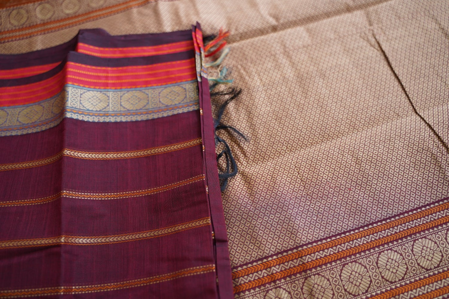 Kanchi handloom Cotton Saree PC17303