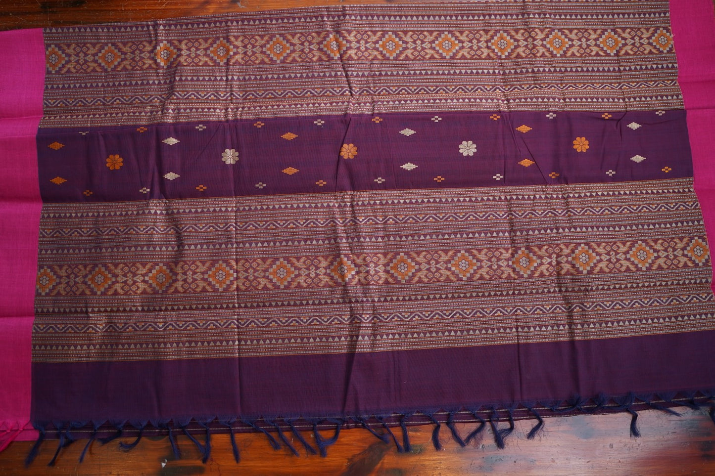 Kanchi handloom Cotton Saree PC17305