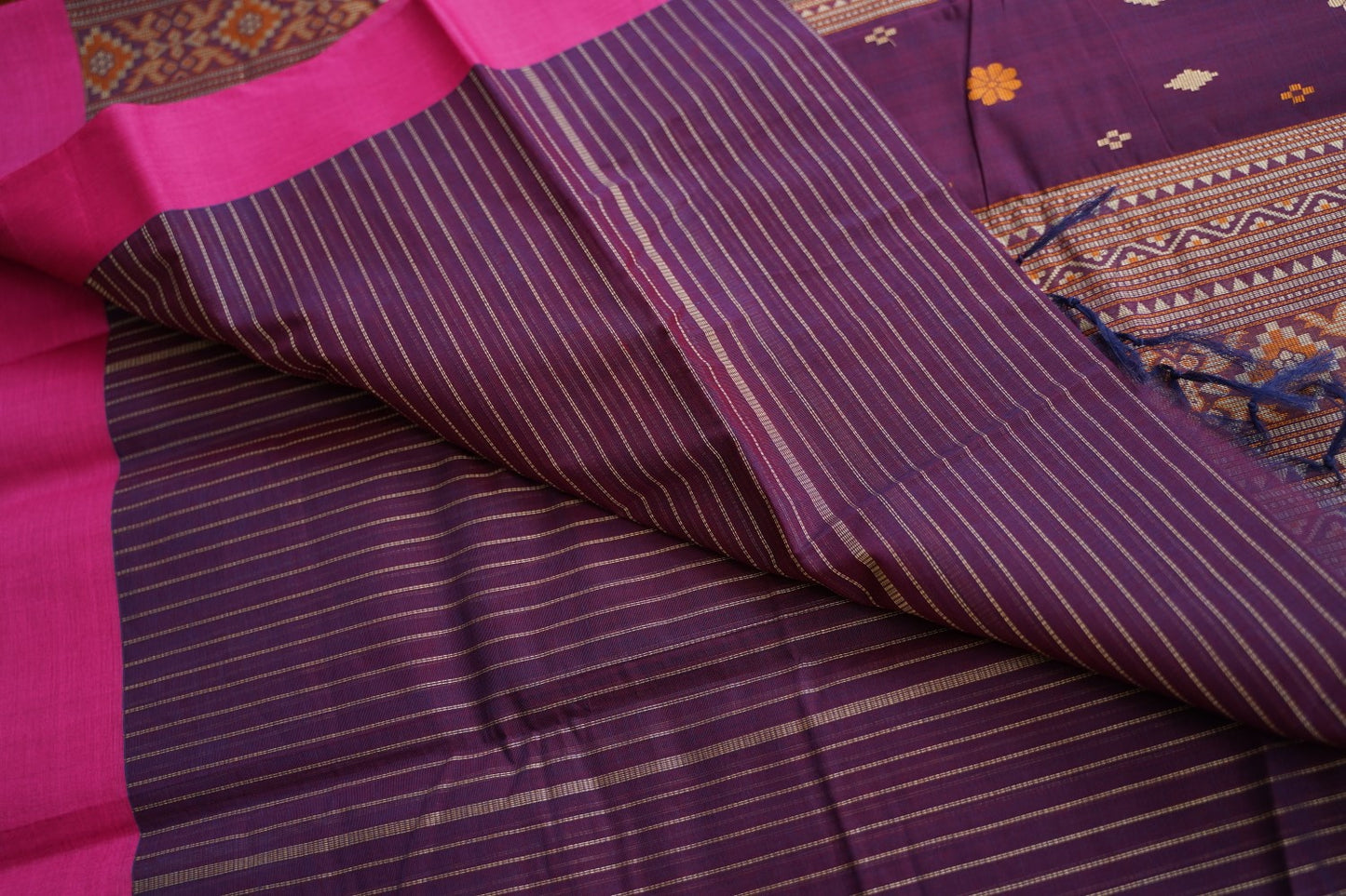 Kanchi handloom Cotton Saree PC17305