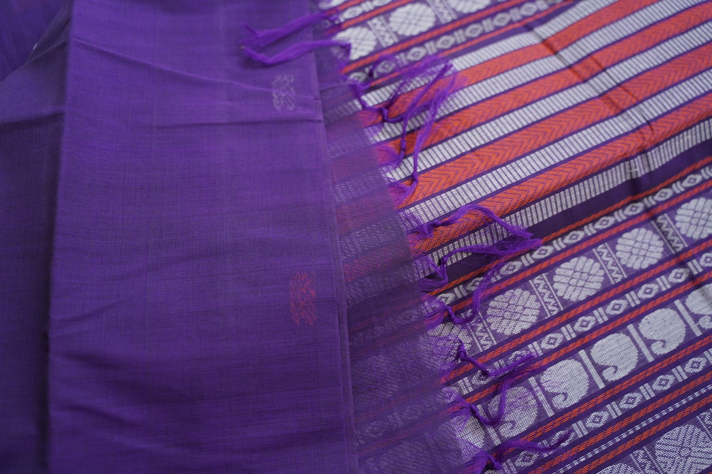 Kanchi handloom Cotton Saree PC17389