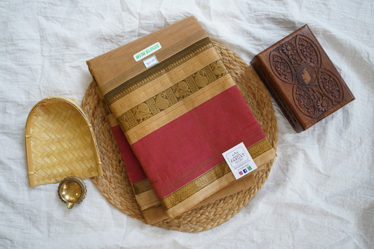 Chettinad handloom Cotton Saree PC16257