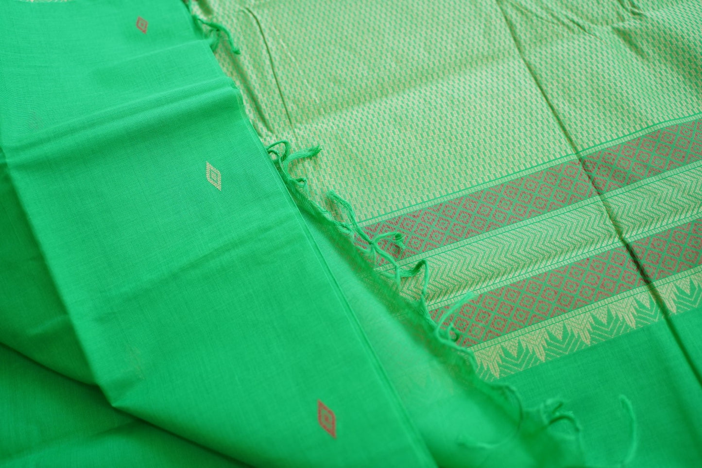 Kanchi handloom Cotton Saree PC17308