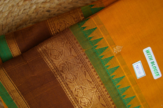 Chettinad handloom Cotton Saree PC16209