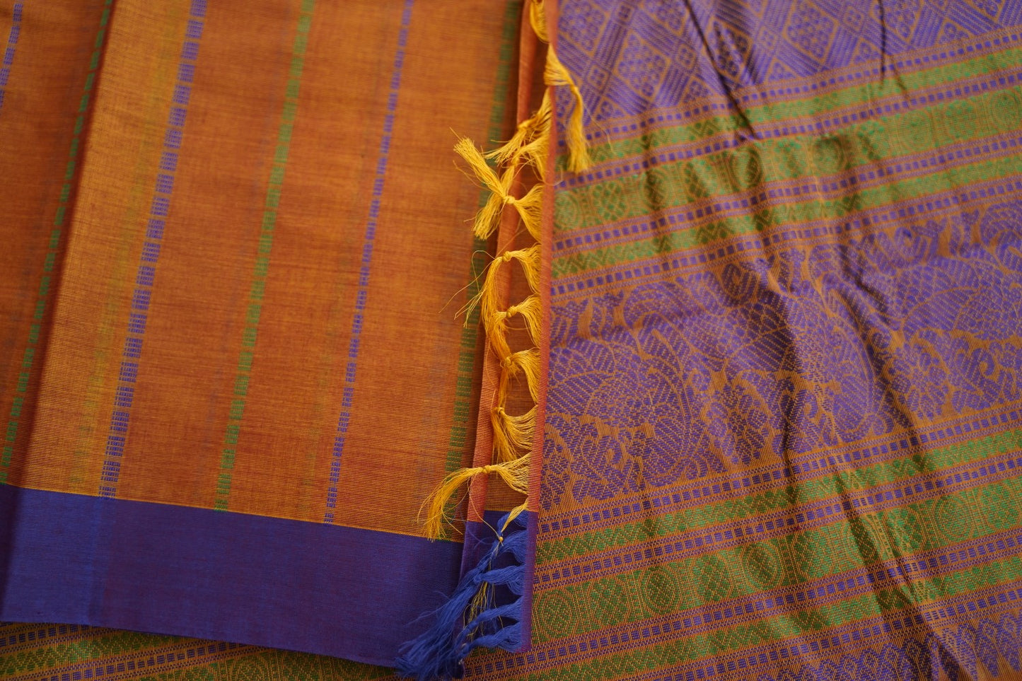 Kanchi handloom Cotton Saree PC17304
