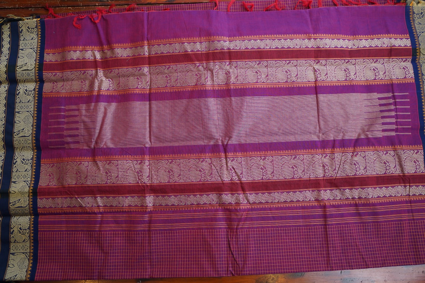 Kanchi handloom Cotton Saree PC17388