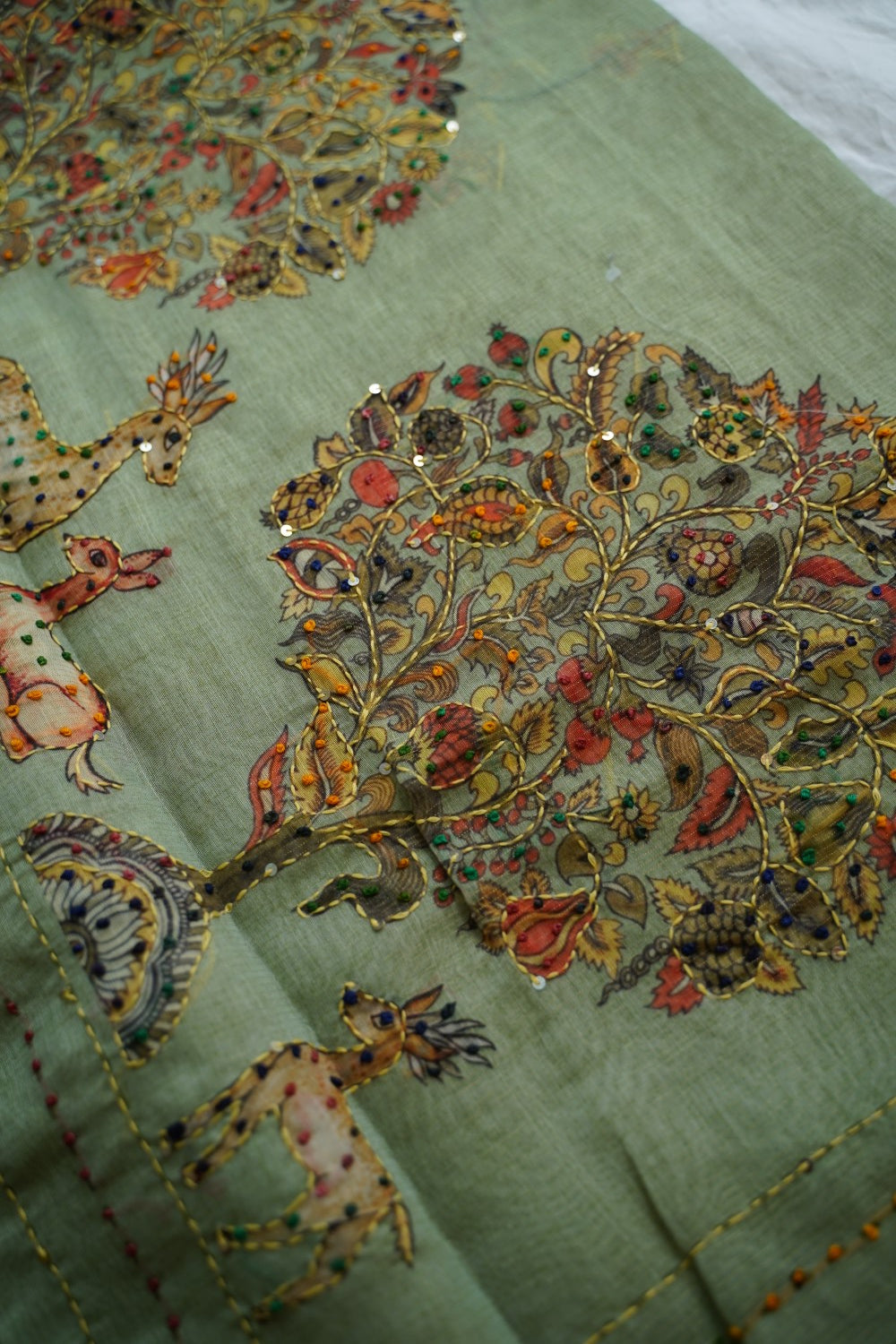 Linen Cotton Saree PC18251