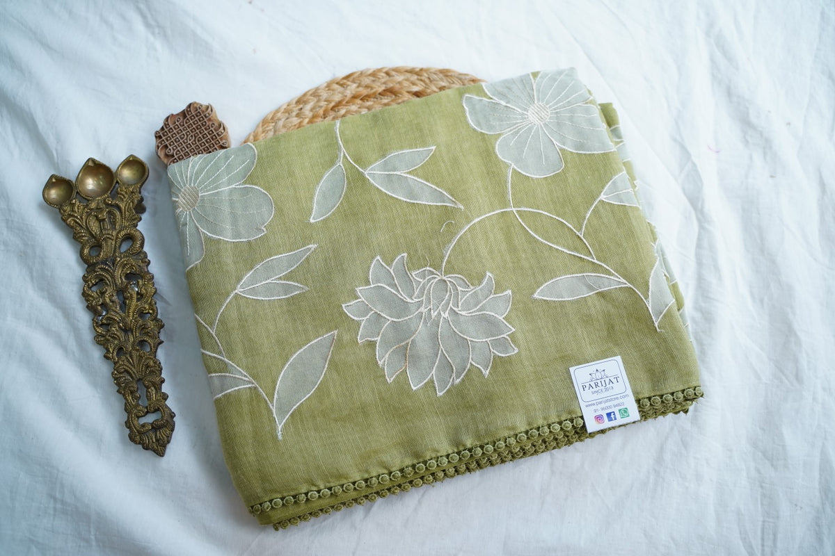 Linen Cotton Saree PC18258