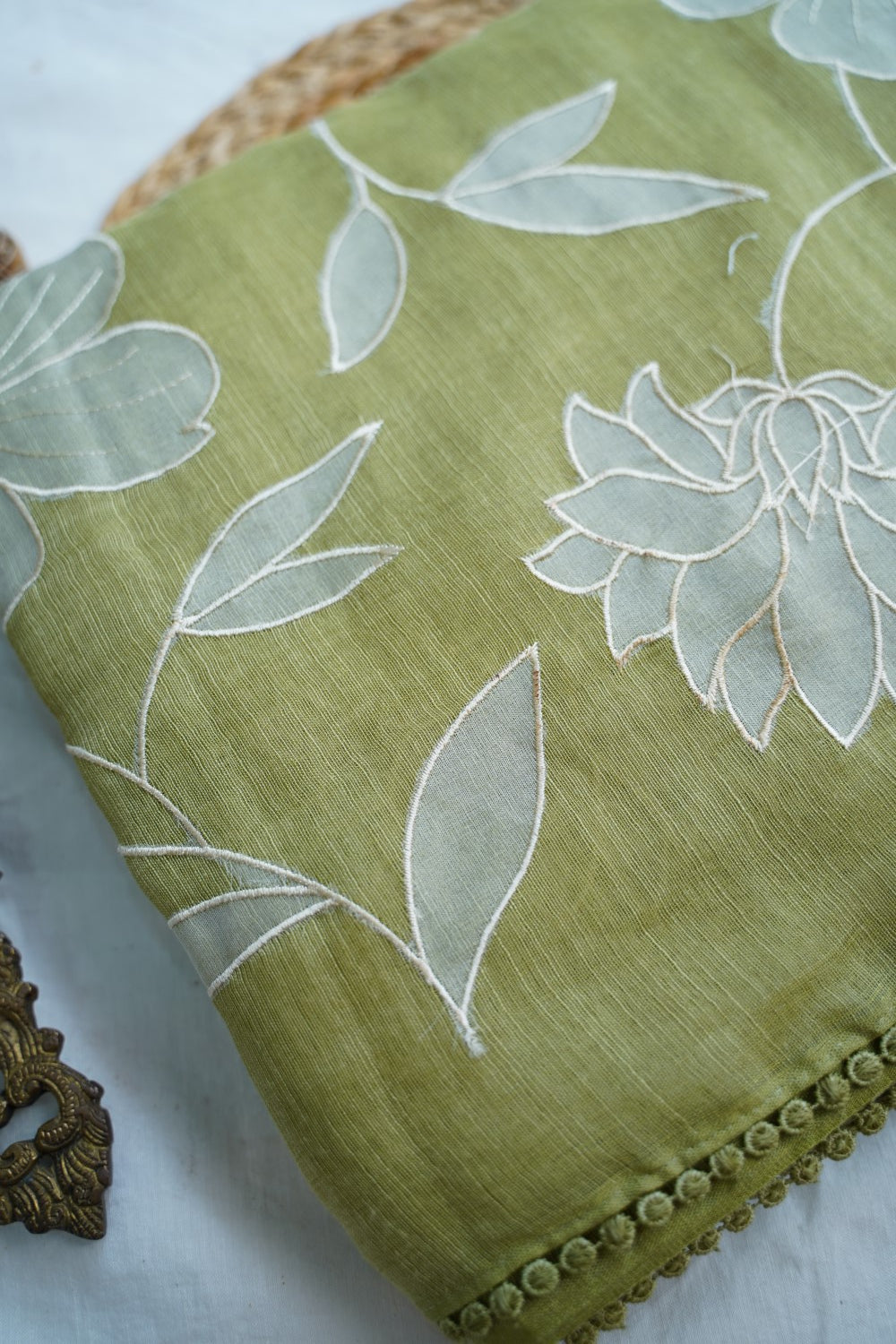 Linen Cotton Saree PC18258