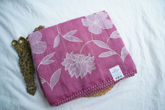 Linen Cotton Saree PC18256