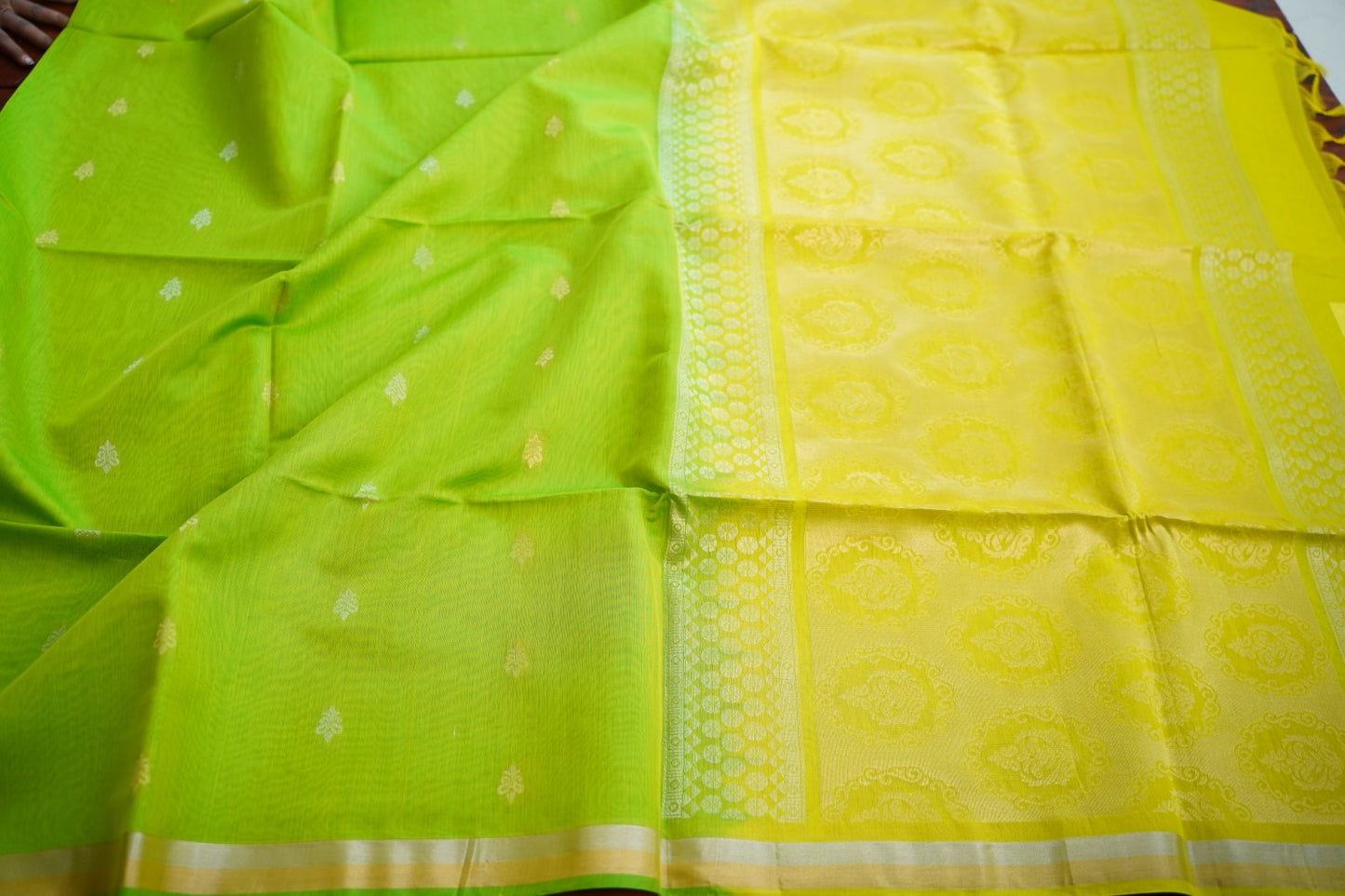 Handloom Silk Cotton Saree PC17326