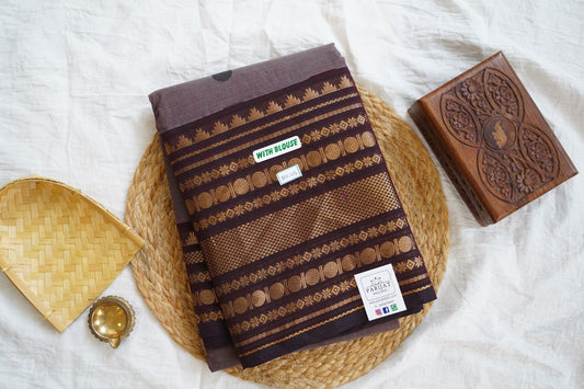 Chettinad handloom Cotton Saree PC16223