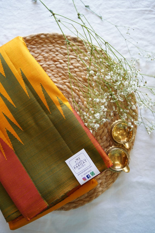 Pure Kanchi Silk Saree PC13838