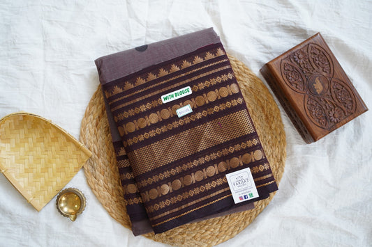 Chettinad handloom Cotton Saree PC16223