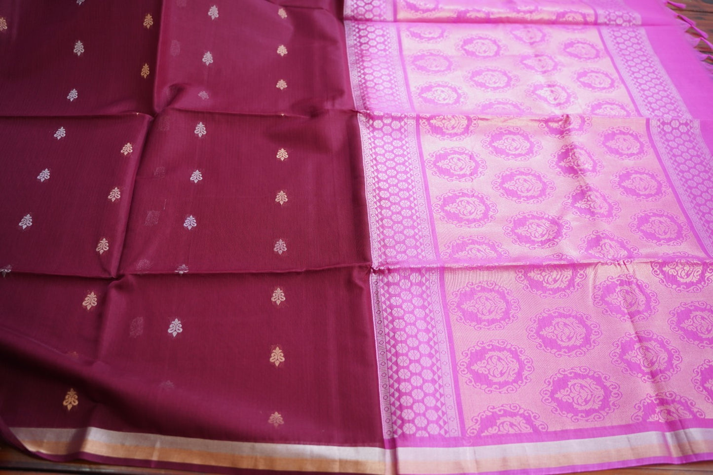 Handloom Silk Cotton Saree PC17325