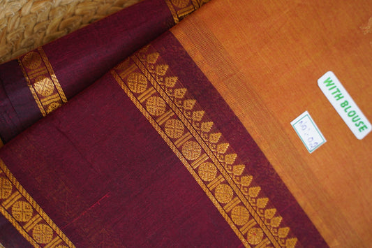 Chettinad handloom Cotton Saree PC16235