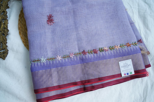 Linen Cotton Saree PC18243