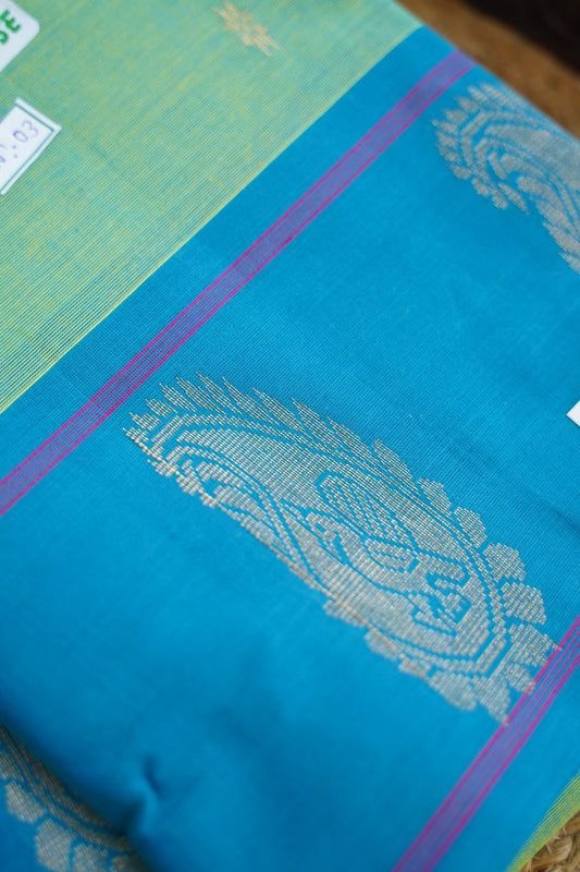 Chettinad handloom Cotton Saree PC16220