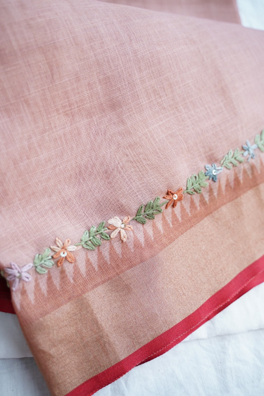 Linen Cotton Saree PC18242