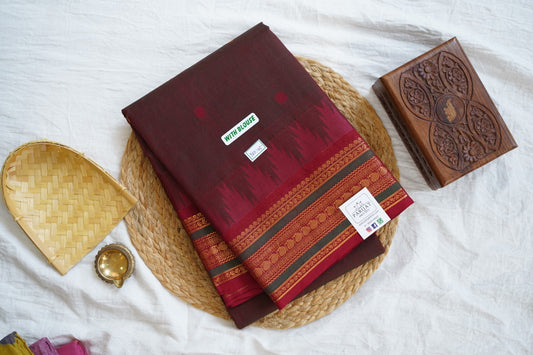 Chettinad handloom Cotton Saree PC16247