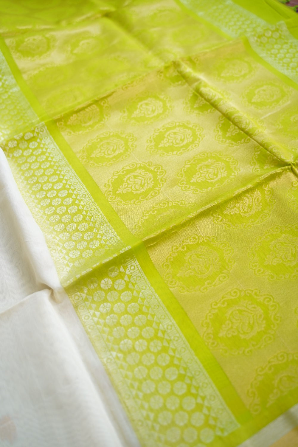 Handloom Silk Cotton Saree PC17320