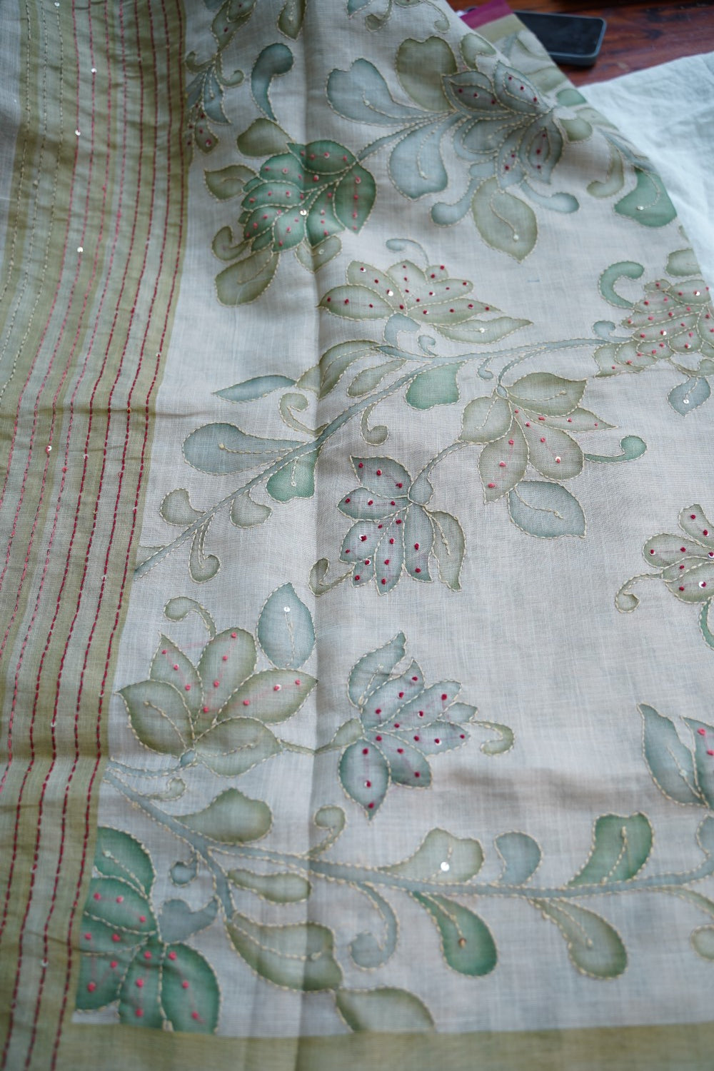 Linen Cotton Saree PC18234