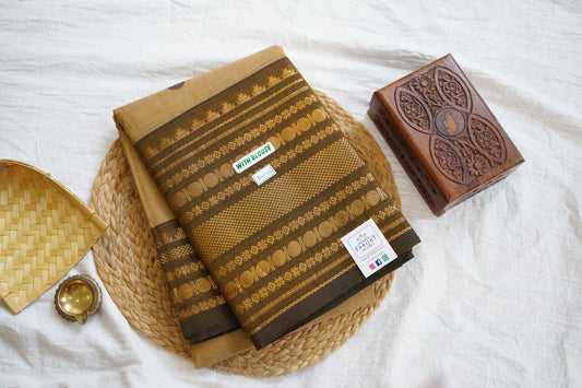 Chettinad handloom Cotton Saree PC16253