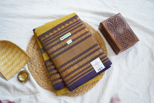 Chettinad handloom Cotton Saree PC16225