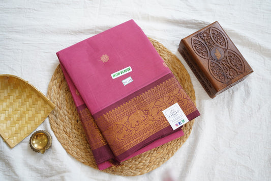 Chettinad handloom Cotton Saree PC16236