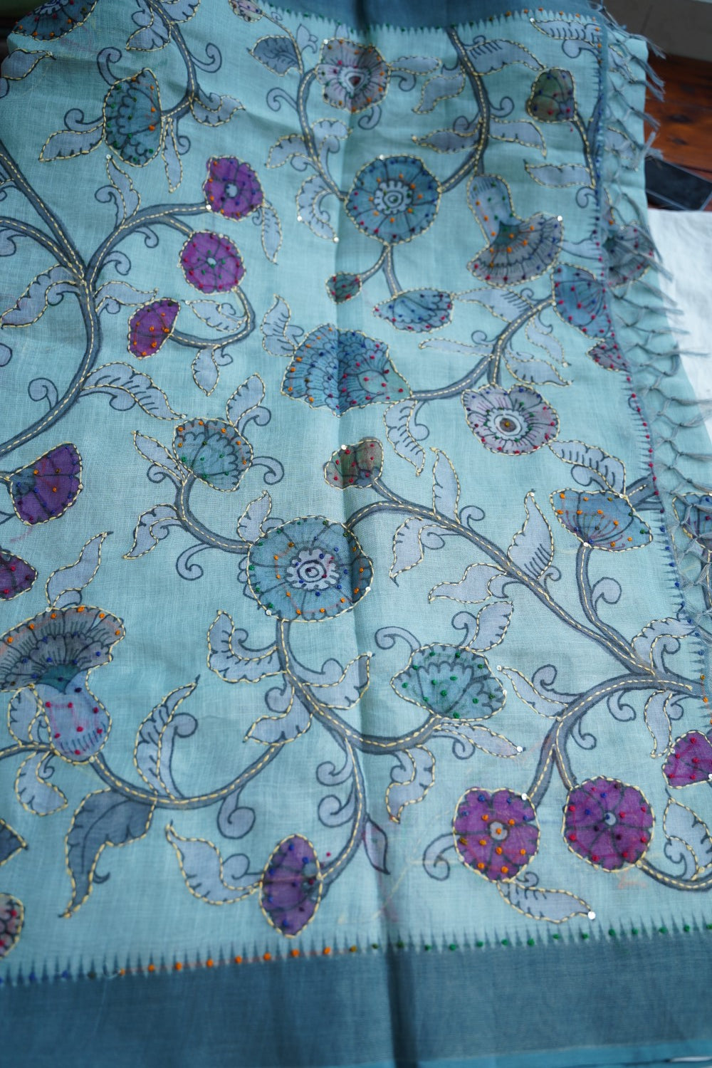 Linen Cotton Saree PC18239