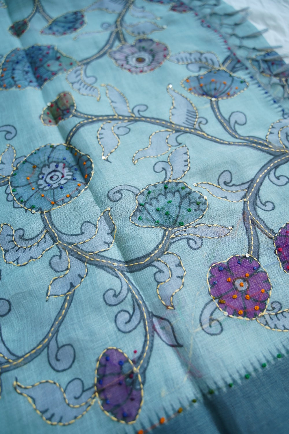 Linen Cotton Saree PC18239