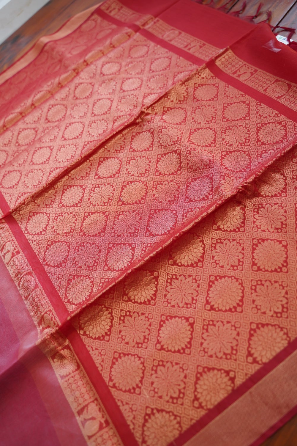 Handloom Silk Cotton Saree PC17317