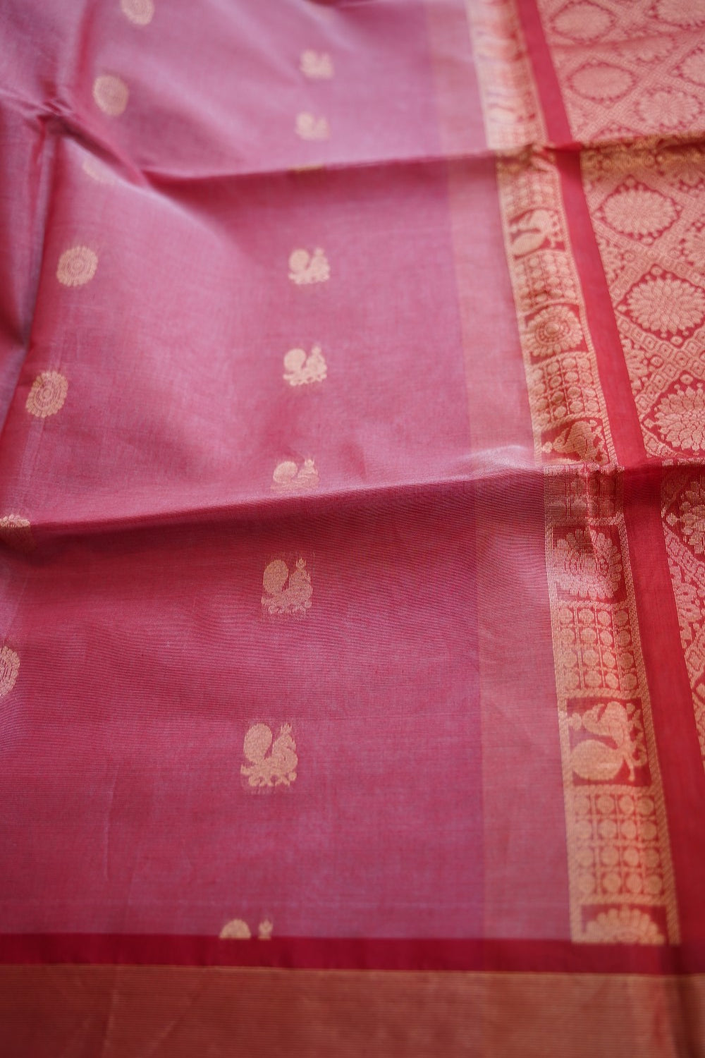 Handloom Silk Cotton Saree PC17317