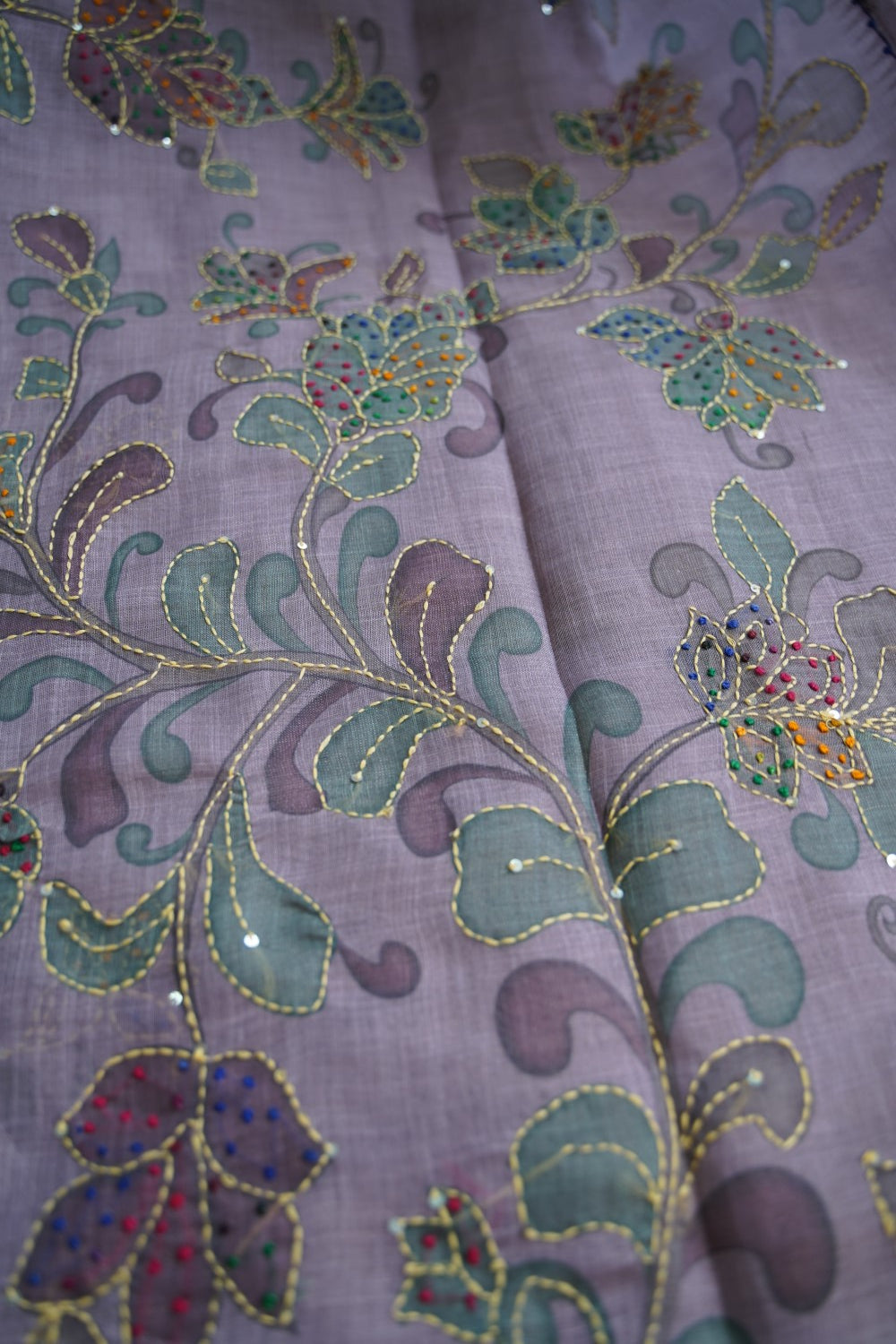 Linen Cotton Saree PC18236