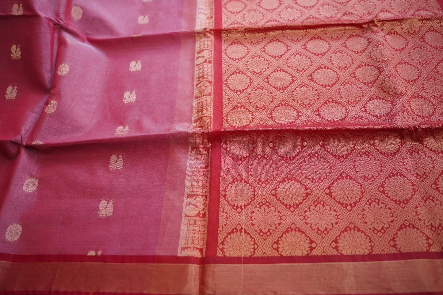 Handloom Silk Cotton Saree PC17317