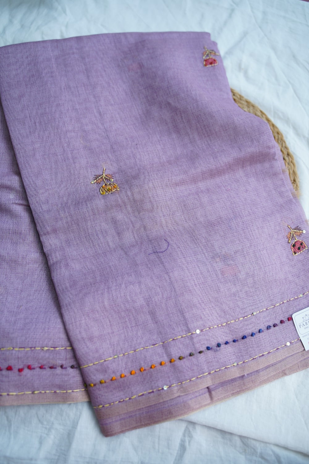 Linen Cotton Saree PC18249