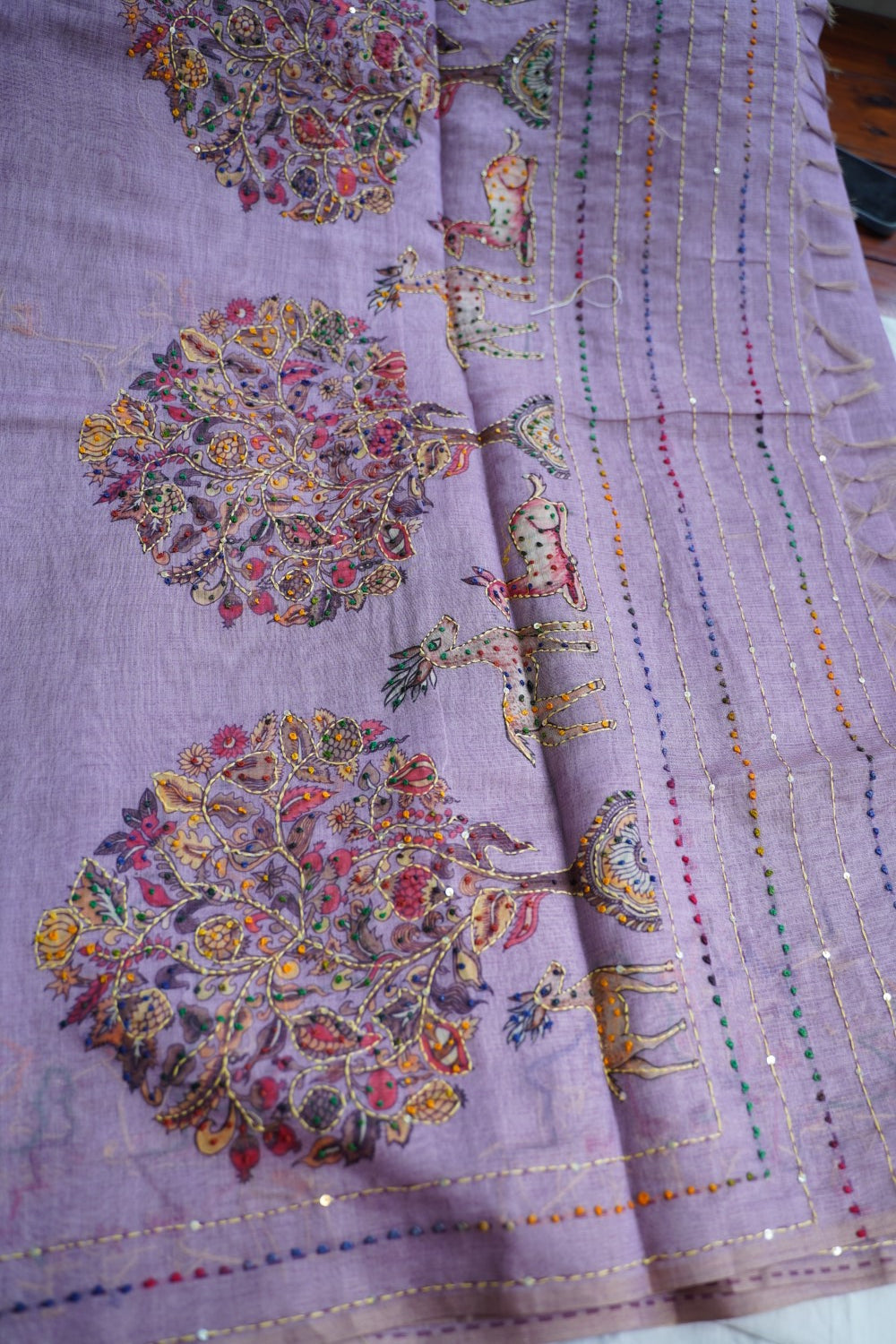 Linen Cotton Saree PC18249