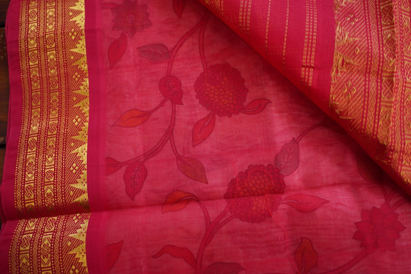 Kanchi Handloom Silk Cotton Saree PC17264